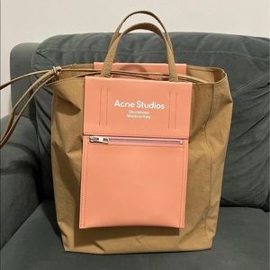 Acne Studios canvas tote bag